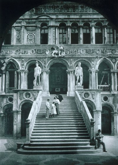 Scala dei Giganti and the Palazzo Ducale by Italian Photographer